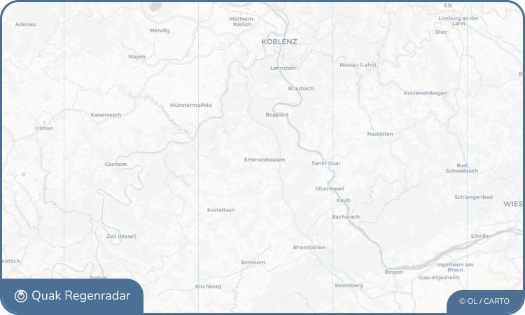 Regenradar-Widget für Emmelshausen