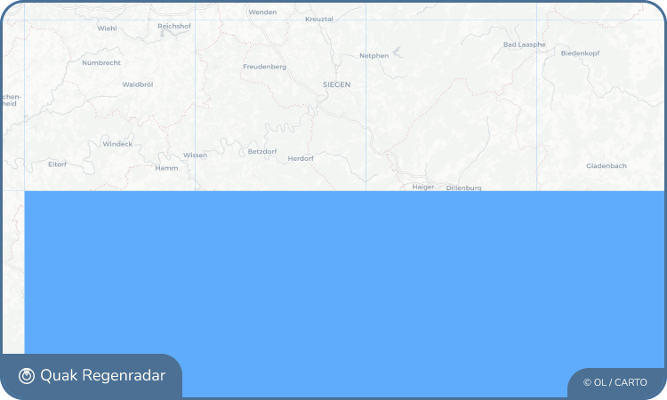 Regenradar-Widget für Emmerzhausen