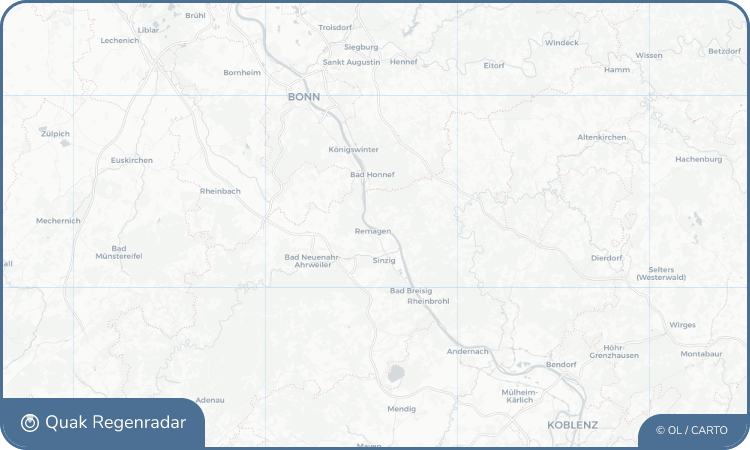 Regenradar-Widget für Erpel