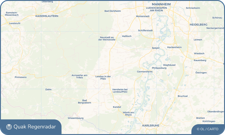 Quak Regenradar-Widget Essingen