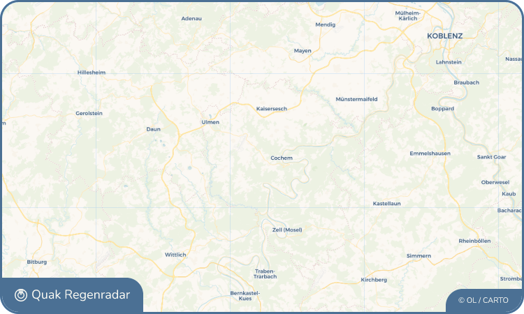 Quak Regenradar-Widget Faid