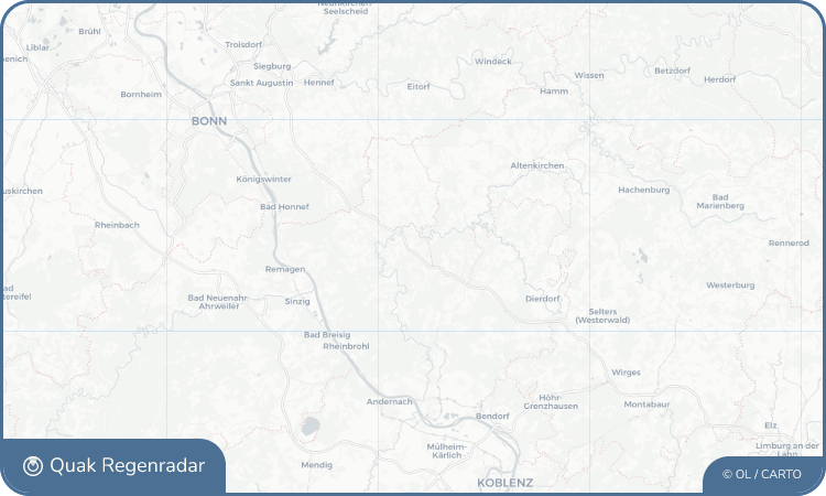 Regenradar-Widget für Fernthal