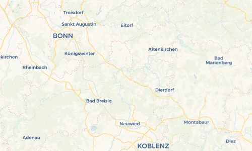 Regenradar Vorschaubild - Aktuelle Niederschläge in Fernthal und Umgebung