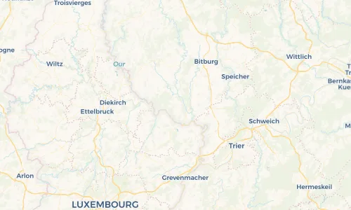 Regenradar Vorschaubild - Aktuelle Niederschläge in Ferschweiler und Umgebung