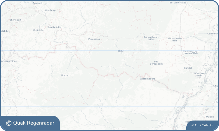 Regenradar-Widget für Fischbach bei Dahn