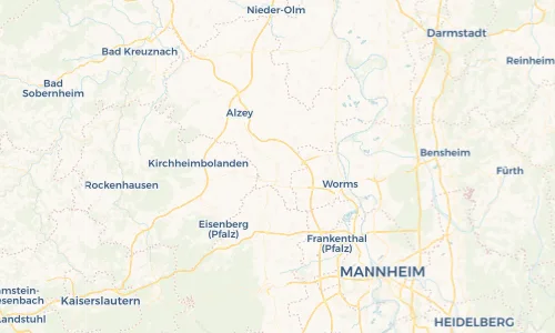 Regenradar Vorschaubild - Aktuelle Niederschläge in Flörsheim-Dalsheim und Umgebung