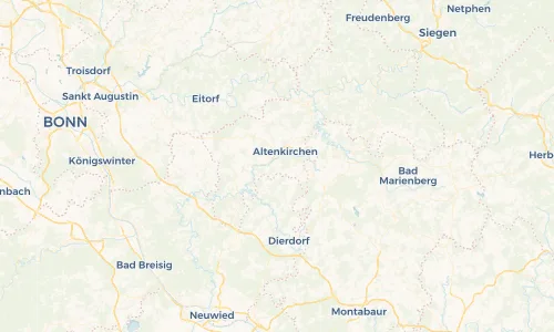 Regenradar Vorschaubild - Aktuelle Niederschläge in Fluterschen und Umgebung