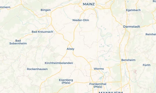 Regenradar Vorschaubild - Aktuelle Niederschläge in Framersheim und Umgebung