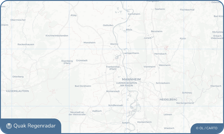 Regenradar-Widget für Frankenthal (Pfalz)