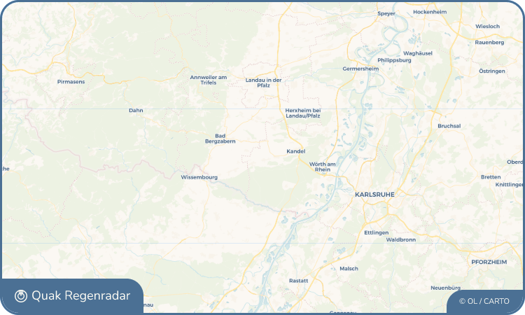 Quak Regenradar-Widget Freckenfeld