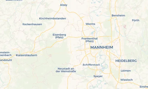 Regenradar Vorschaubild - Aktuelle Niederschläge in Freinsheim und Umgebung