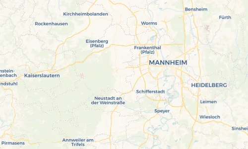 Regenradar Vorschaubild - Aktuelle Niederschläge in Friedelsheim und Umgebung