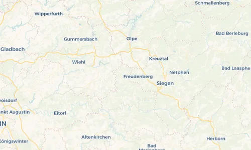 Regenradar Vorschaubild - Aktuelle Niederschläge in Friesenhagen und Umgebung