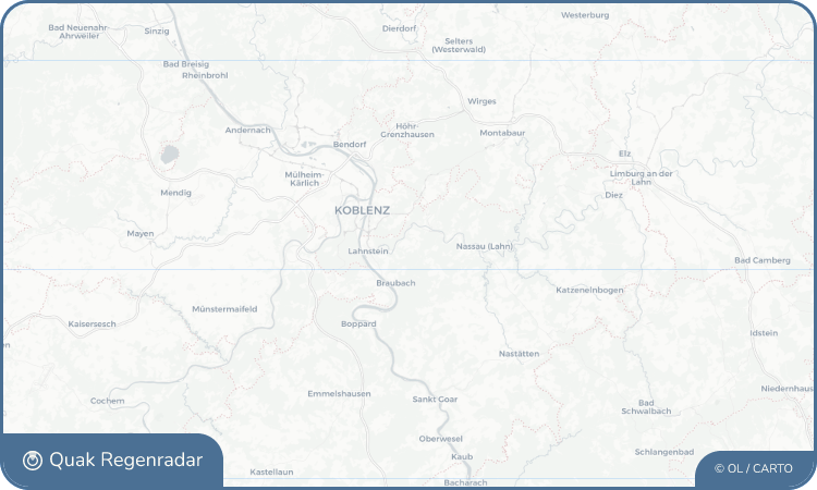 Regenradar-Widget für Frücht
