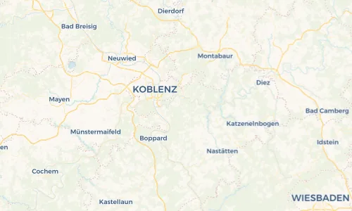 Regenradar Vorschaubild - Aktuelle Niederschläge in Frücht und Umgebung