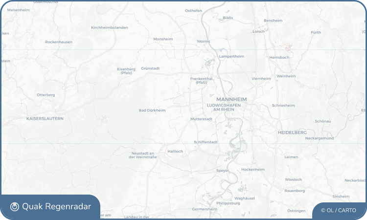 Regenradar-Widget für Fußgönheim