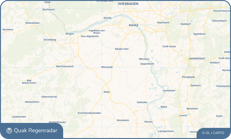 Quak Regenradar-Widget Gabsheim