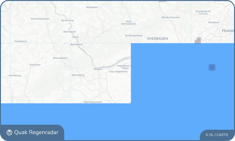 Regenradar-Widget für Gau-Algesheim