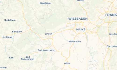 Regenradar Vorschaubild - Aktuelle Niederschläge in Gau-Algesheim und Umgebung