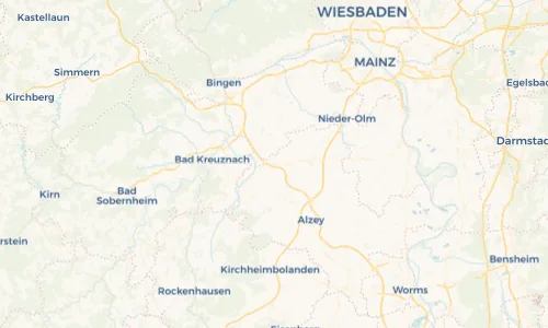 Regenradar Vorschaubild - Aktuelle Niederschläge in Gau-Bickelheim und Umgebung