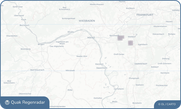 Regenradar-Widget für Gau-Bischofsheim