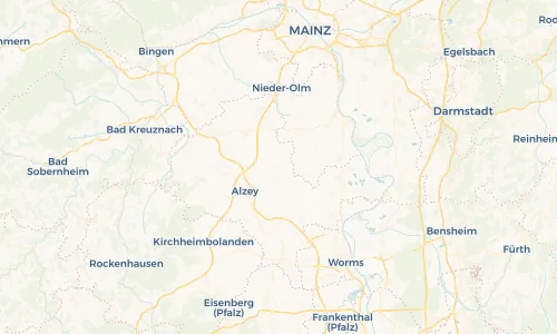 Regenradar Vorschaubild - Aktuelle Niederschläge in Gau-Odernheim und Umgebung