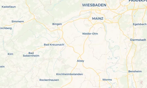 Regenradar Vorschaubild - Aktuelle Niederschläge in Gau-Weinheim und Umgebung