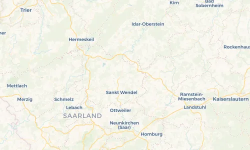 Regenradar Vorschaubild - Aktuelle Niederschläge in Gehweiler und Umgebung
