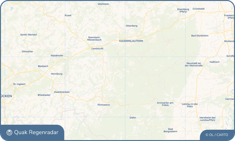 Quak Regenradar-Widget Geiselberg