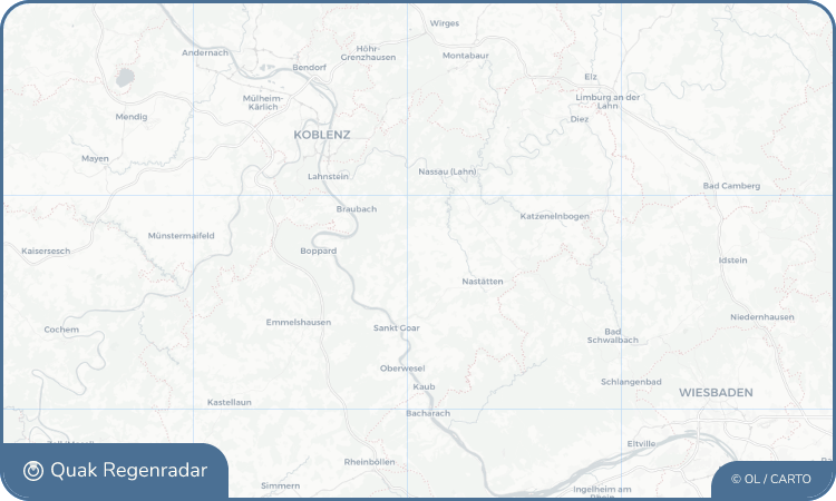 Regenradar-Widget für Gemmerich
