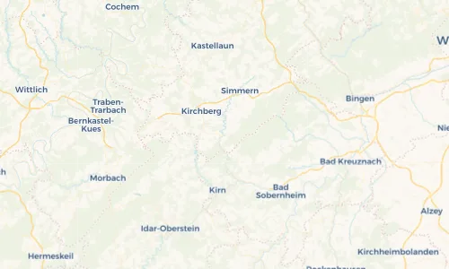 Regenradar Vorschaubild - Aktuelle Niederschläge in Gemünden und Umgebung