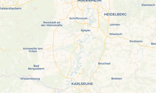 Regenradar Vorschaubild - Aktuelle Niederschläge in Germersheim und Umgebung