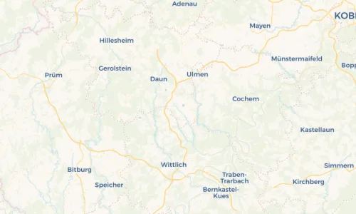 Regenradar Vorschaubild - Aktuelle Niederschläge in Gillenfeld und Umgebung