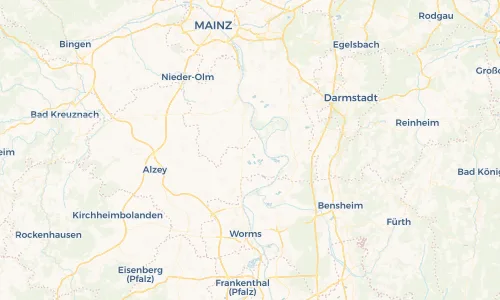 Regenradar Vorschaubild - Aktuelle Niederschläge in Gimbsheim und Umgebung