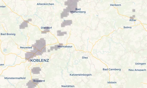 Regenradar Vorschaubild - Aktuelle Niederschläge in Girod und Umgebung