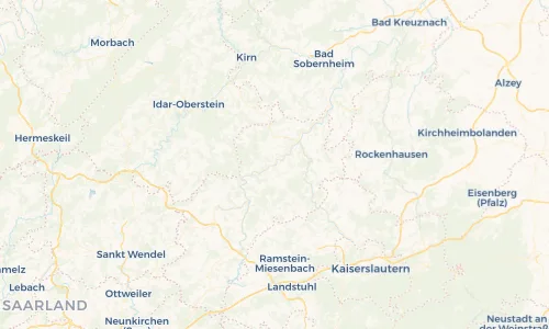 Regenradar Vorschaubild - Aktuelle Niederschläge in Glanbrücken und Umgebung