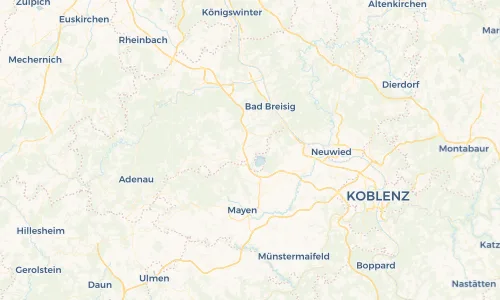 Regenradar Vorschaubild - Aktuelle Niederschläge in Glees und Umgebung