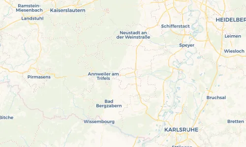 Regenradar Vorschaubild - Aktuelle Niederschläge in Godramstein und Umgebung