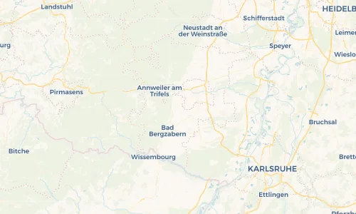 Regenradar Vorschaubild - Aktuelle Niederschläge in Göcklingen und Umgebung