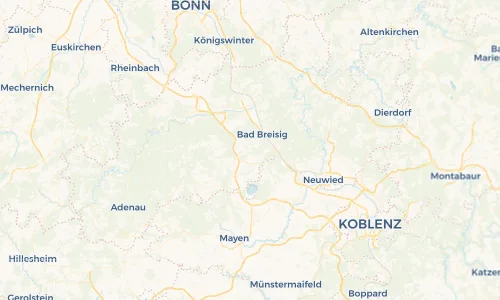 Regenradar Vorschaubild - Aktuelle Niederschläge in Gönnersdorf und Umgebung