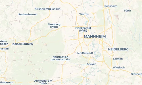 Regenradar Vorschaubild - Aktuelle Niederschläge in Gönnheim und Umgebung