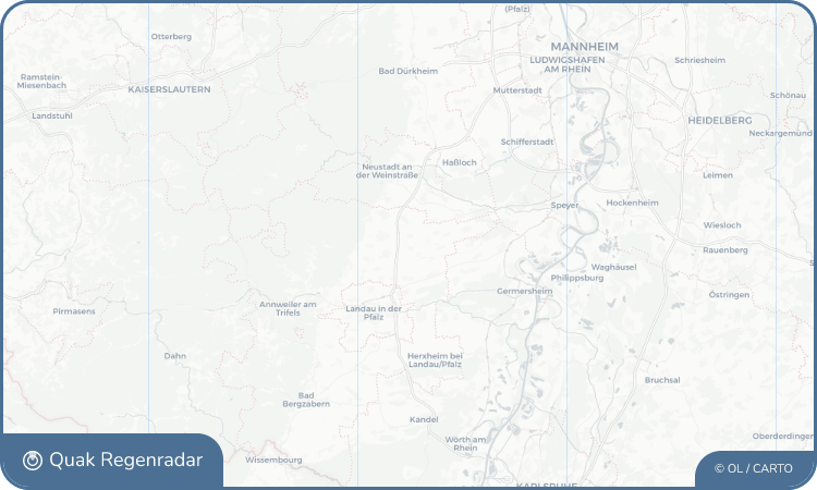 Regenradar-Widget für Großfischlingen