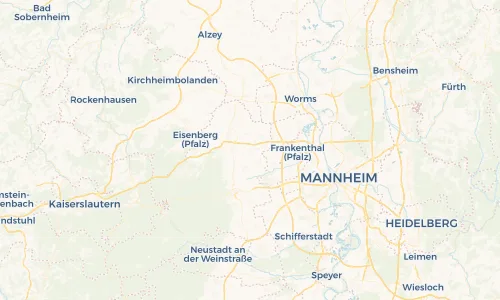 Regenradar Vorschaubild - Aktuelle Niederschläge in Großkarlbach und Umgebung