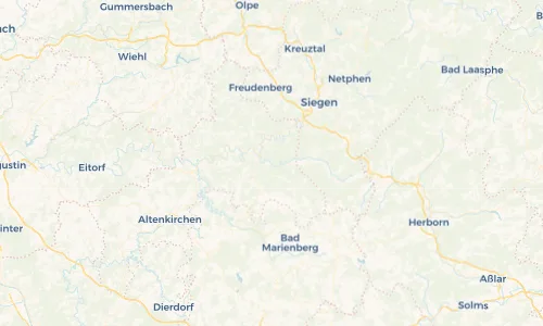 Regenradar Vorschaubild - Aktuelle Niederschläge in Grünebach und Umgebung