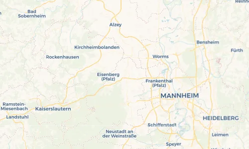 Regenradar Vorschaubild - Aktuelle Niederschläge in Grünstadt und Umgebung
