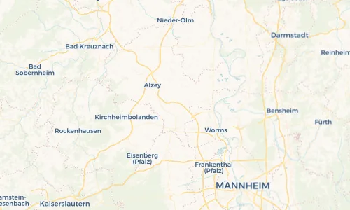 Regenradar Vorschaubild - Aktuelle Niederschläge in Gundersheim und Umgebung