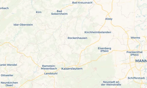 Regenradar Vorschaubild - Aktuelle Niederschläge in Gundersweiler und Umgebung