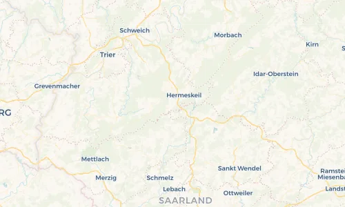 Regenradar Vorschaubild - Aktuelle Niederschläge in Gusenburg und Umgebung