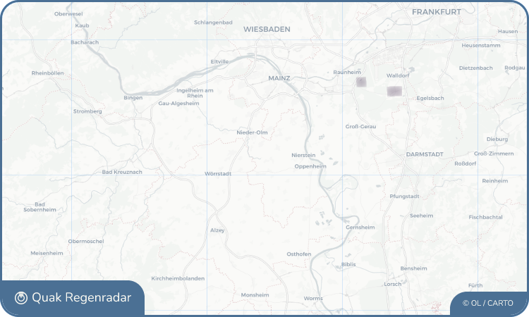 Regenradar-Widget für Hahnheim