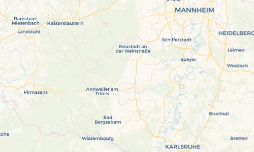 Regenradar Vorschaubild - Aktuelle Niederschläge in Hainfeld und Umgebung